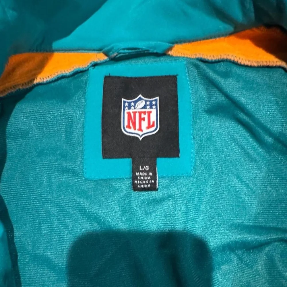 NFL Teal and Orange Jacket